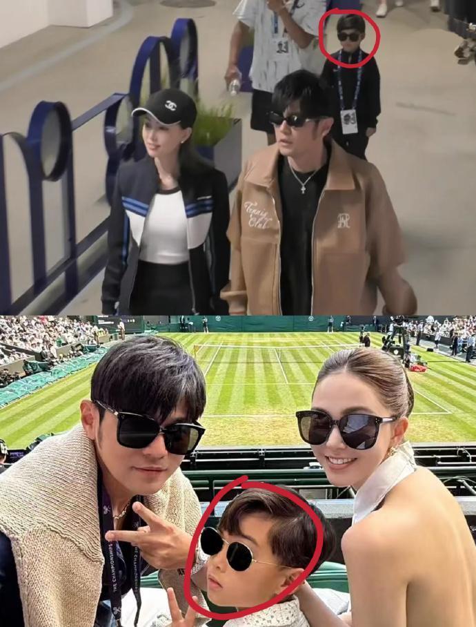 周杰伦昆凌儿子罗密欧近照周杰伦儿子会进军网球界吗？周杰伦真是太爱自己的小家了，