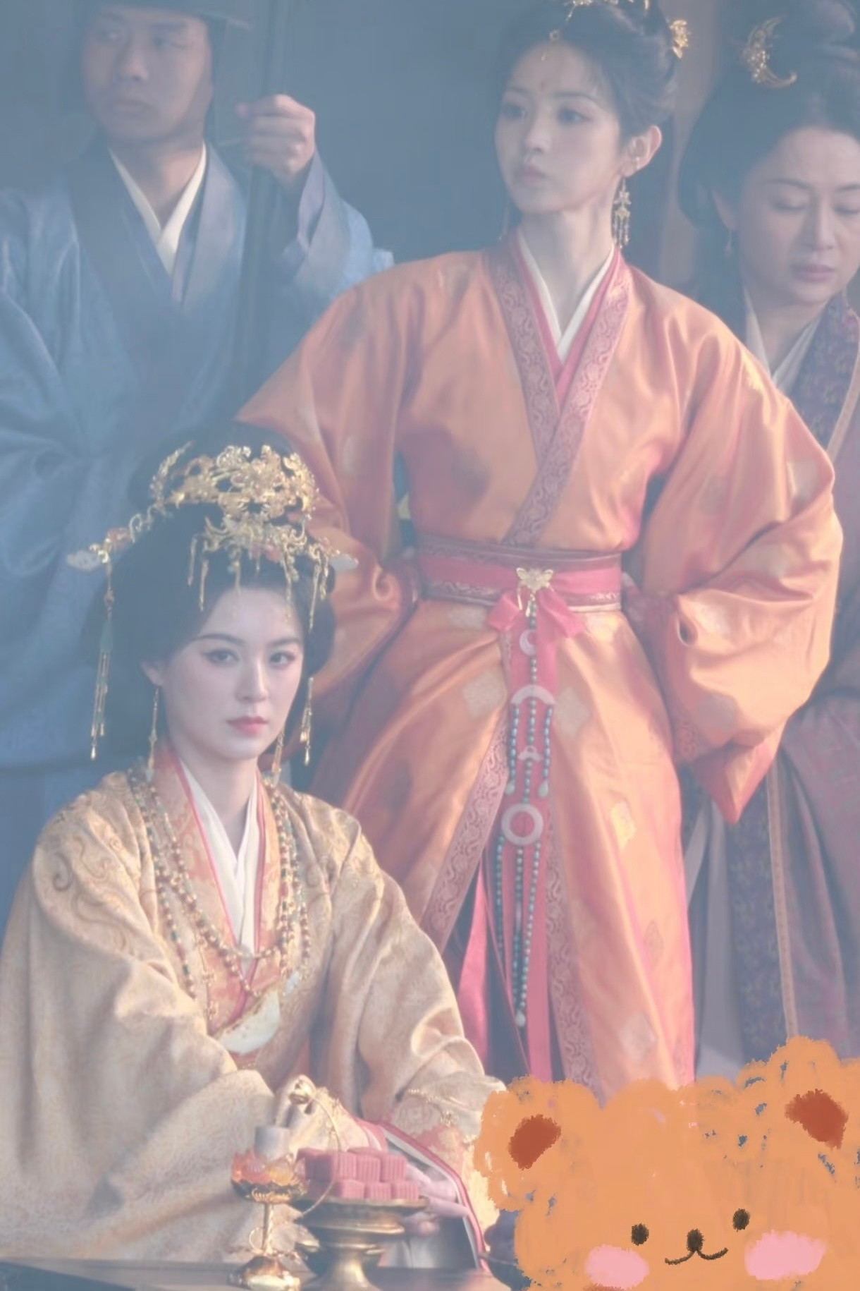 田曦薇和毛林林同框让她俩演母女真的很有说服力了