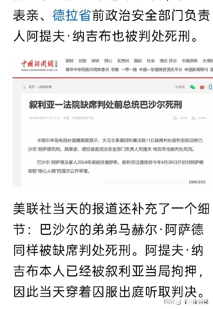 俄罗斯能护得了巴沙尔一时，估计护不了其后半生毕竟，巴沙尔现在只是一个亡国之君，