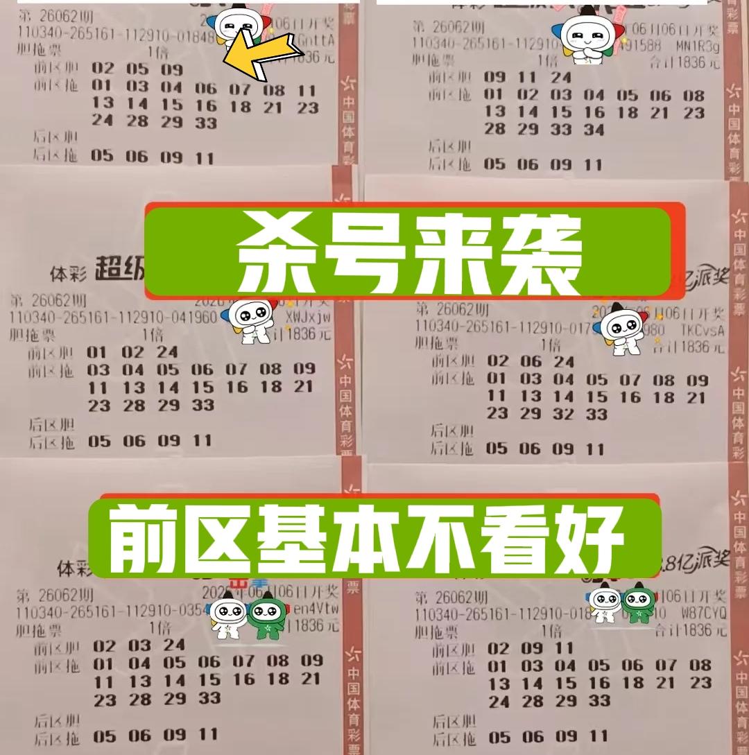 多张三胆大复式来袭，彩联盟的票又来了！大家仔细看，前区胆码基本都一样，但是它们的