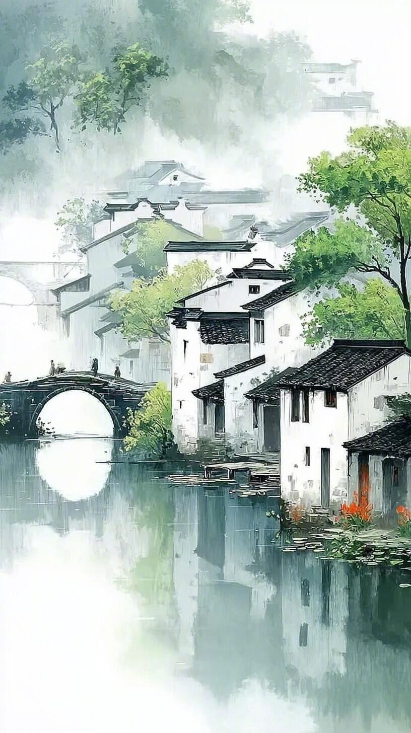 古色古香，与君同回千年的水畔江南。​​​
