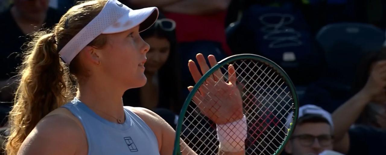 安德列娃横扫阿朗戈晋级WTA1000｜罗马站32强取胜罗马站首胜！WTA100
