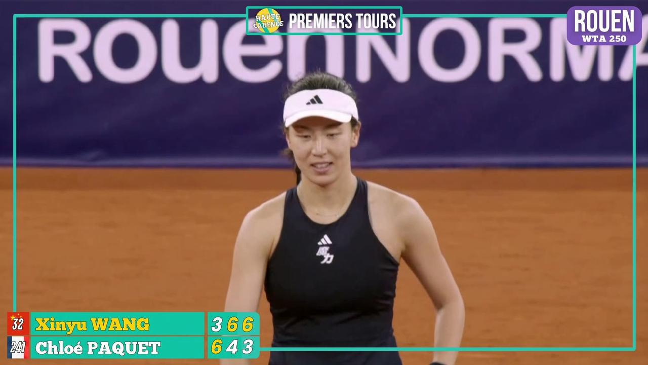 逆转女王！王欣瑜逆转上瘾！非要加点戏才赢球……鲁昂WTA250首轮从资格赛突围