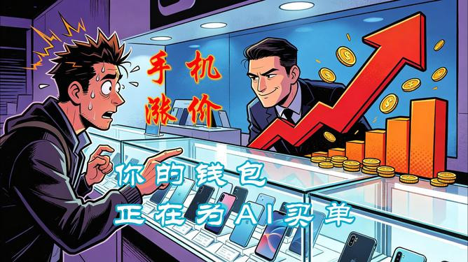 这次手机涨价，我觉得最有意思的地方就是：手机本身可能没做错什么。手机厂商也想卖便宜一点，但如果上游内