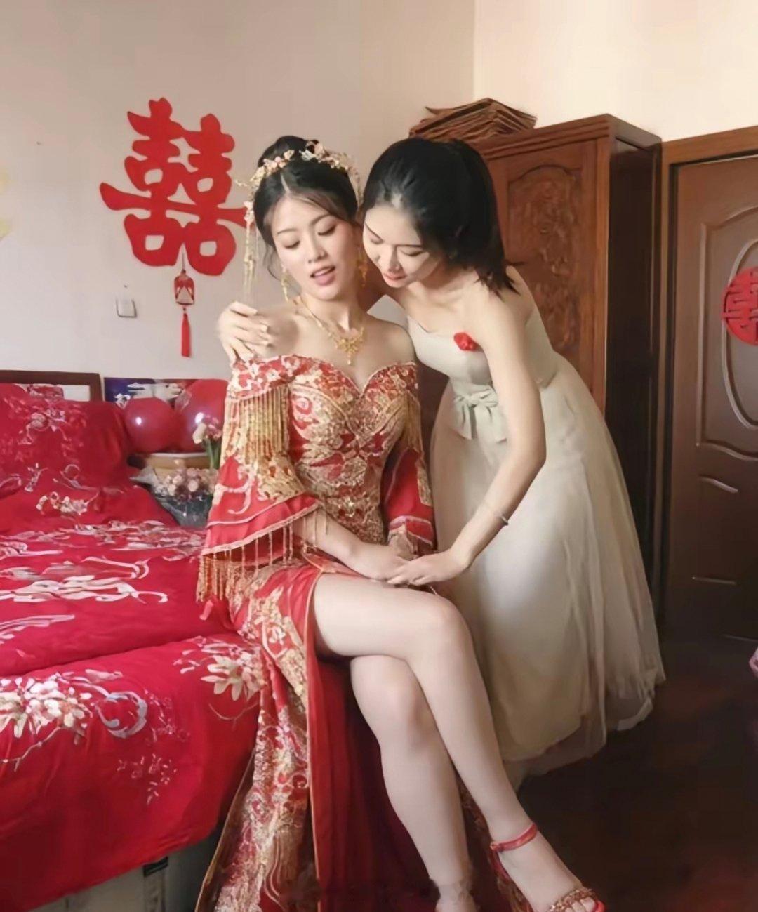 表姐2009年结婚的照片