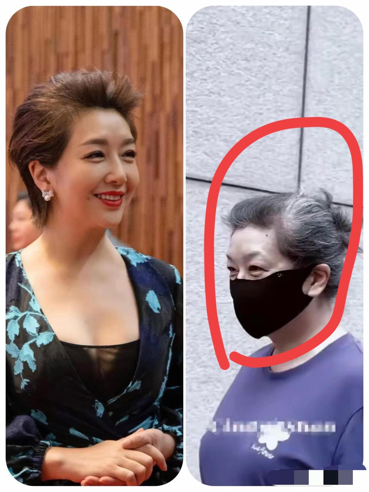曾经的女神如今也老了，今年58岁了