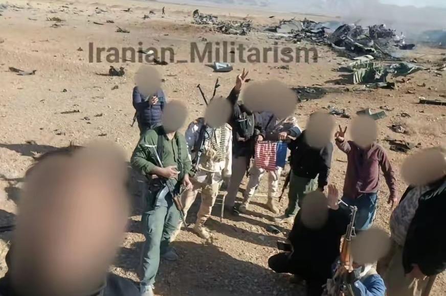 仗打出了喜感！美军运输机是伊朗警察打下来的。 不是防空部队打下来的，也不是正