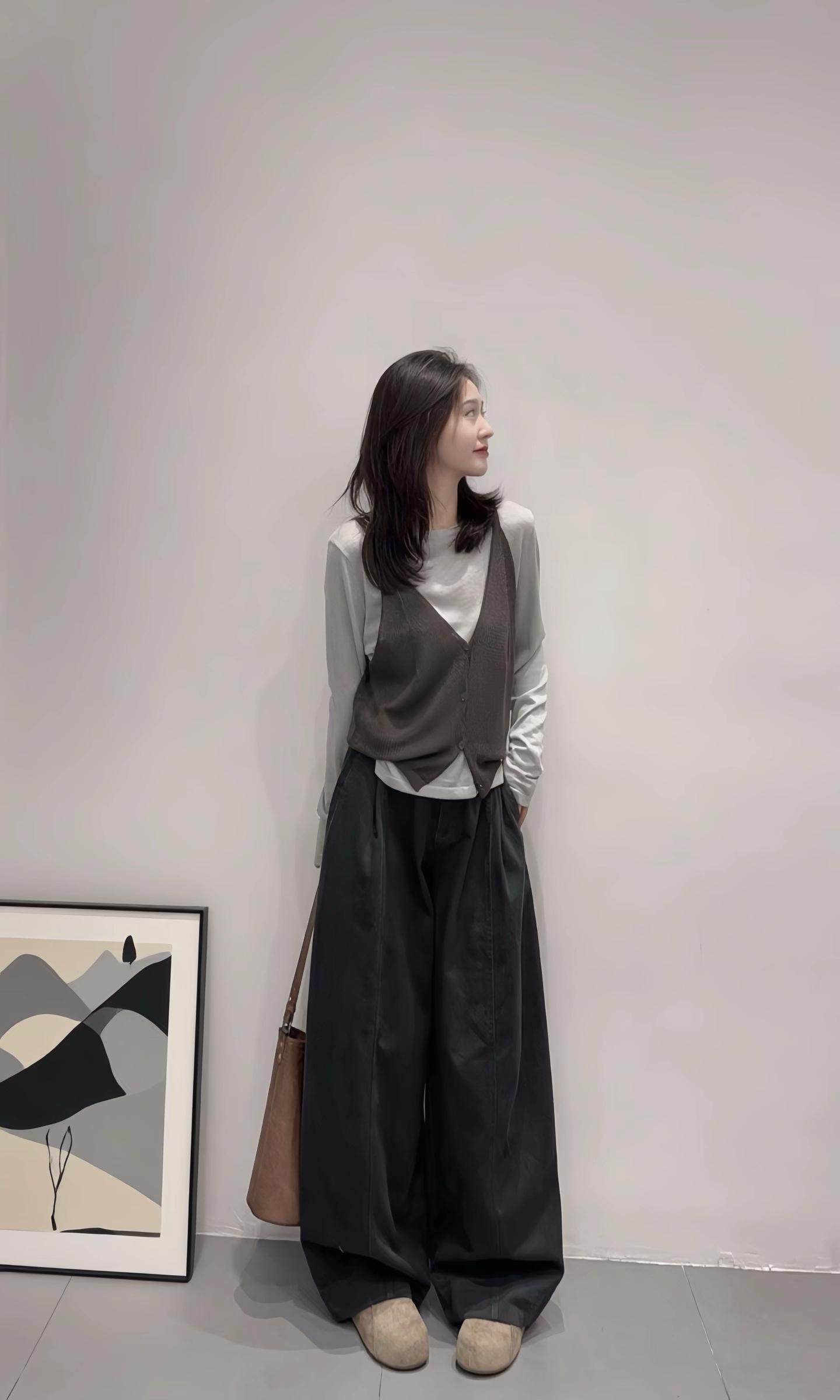 穿出高级感 慵懒感穿搭 秋天变时髦就从韩系穿搭开始 百搭穿搭 穿搭韩系