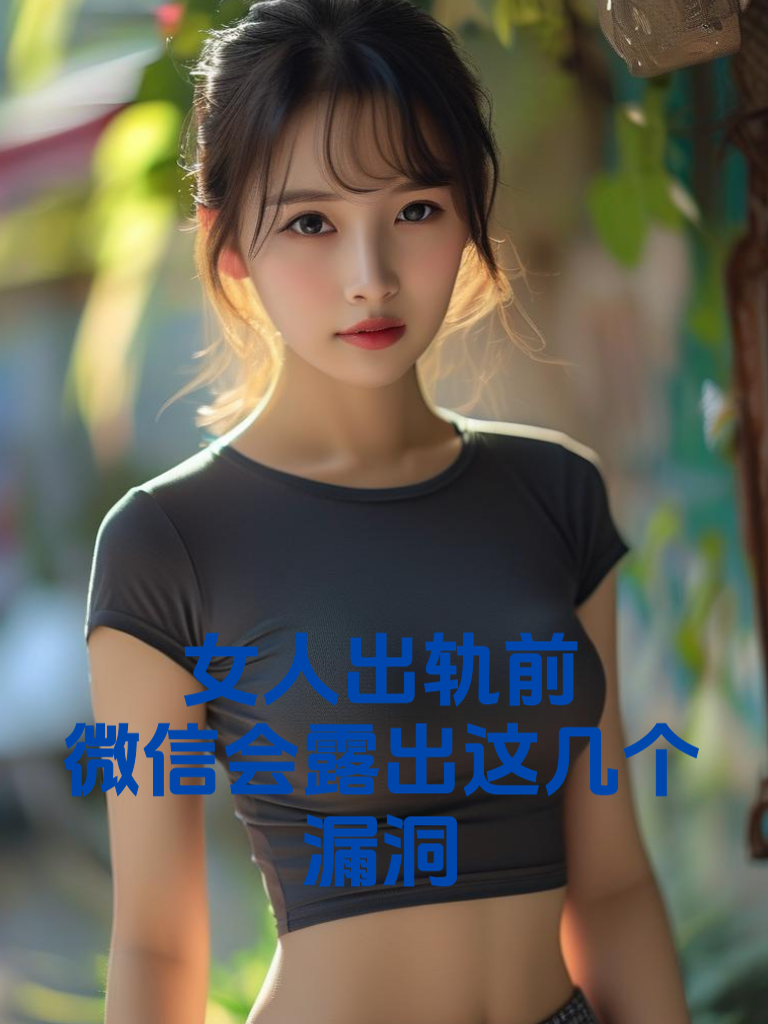 女人出轨前，微信会露出这几个漏洞