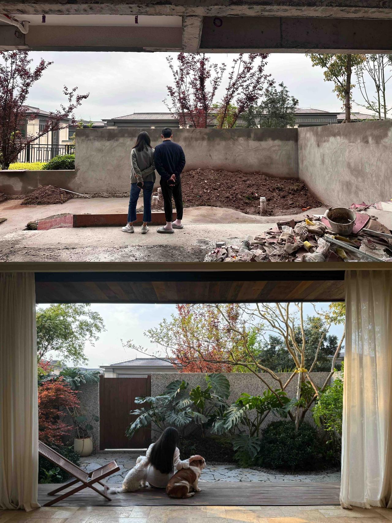 这就是努力赚钱的意义吧，国企辞职后，我和先生选择定居重庆。这是我们的第一套房子，