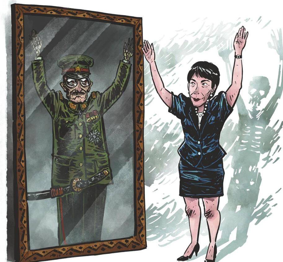 听一个留学回来的朋友讲，日本天生很轴，甚至一根筋，他们会不顾一切奋不顾身地会朝一