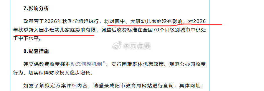 幼儿园费用又要调价了，分两步实施：第一步，2026年秋季先上调54%；第二步，2