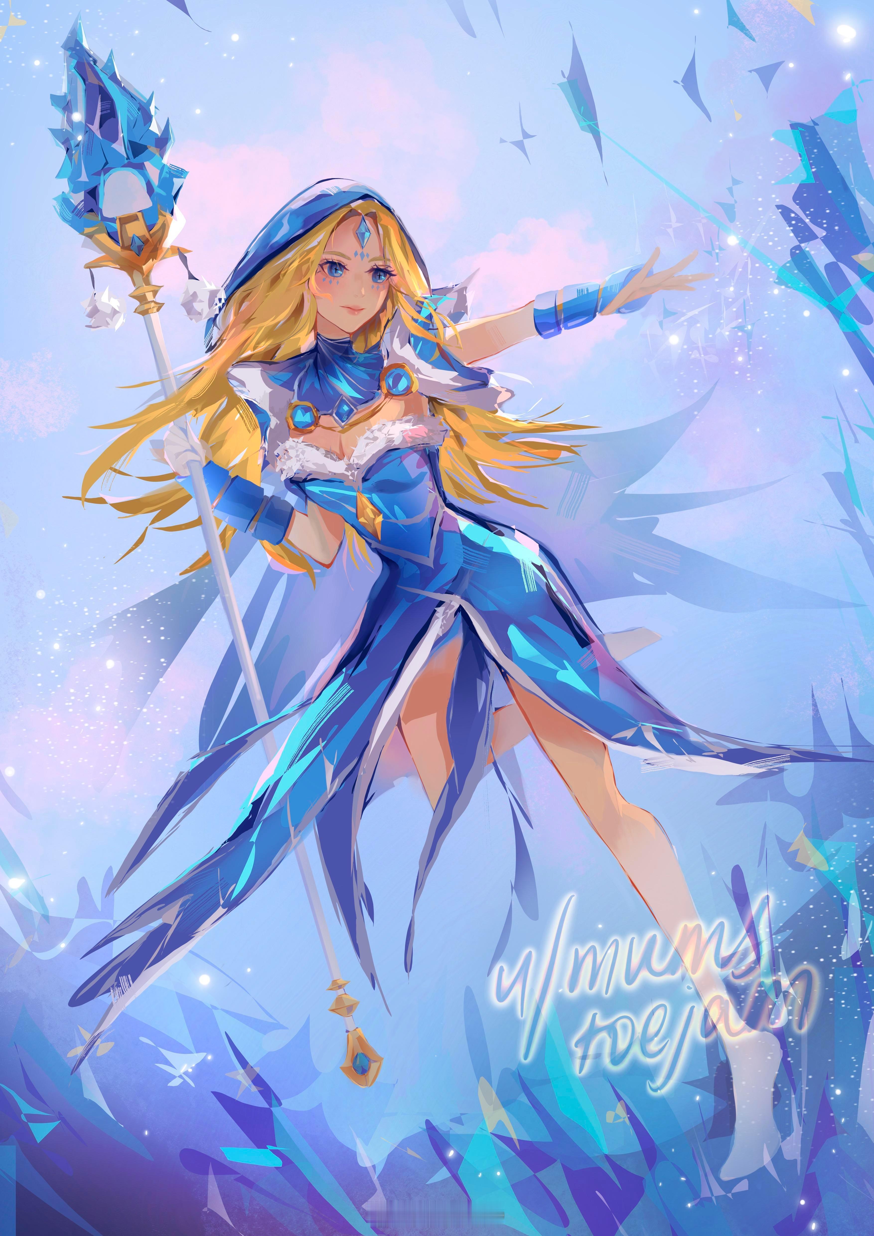 等一只冰霜残骸的狼[doge]dota2美图dota2DOTA2by