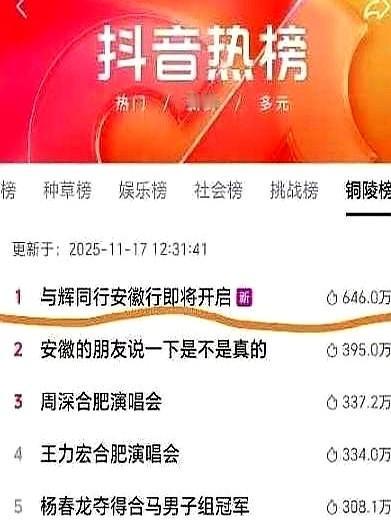 与辉同行这帮人，真的，是来“掀桌子”的。他们没喊麦也没加特效，就是安安静静把徽
