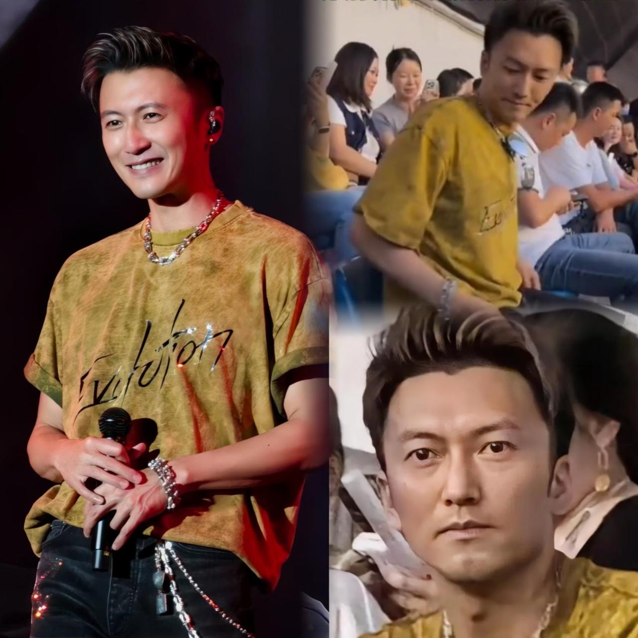 谢霆锋懵了经纪人更懵！他们怎么也想不到，在这场演唱会上会出来一个和自己长相相