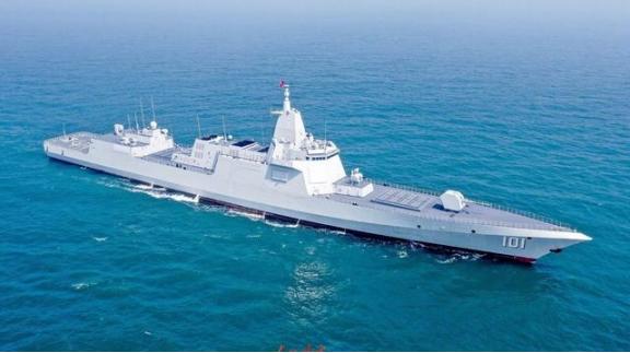 055大驱在世界属于什么水平？这么说吧，有16艘055的时候，地球上没有国家想跟