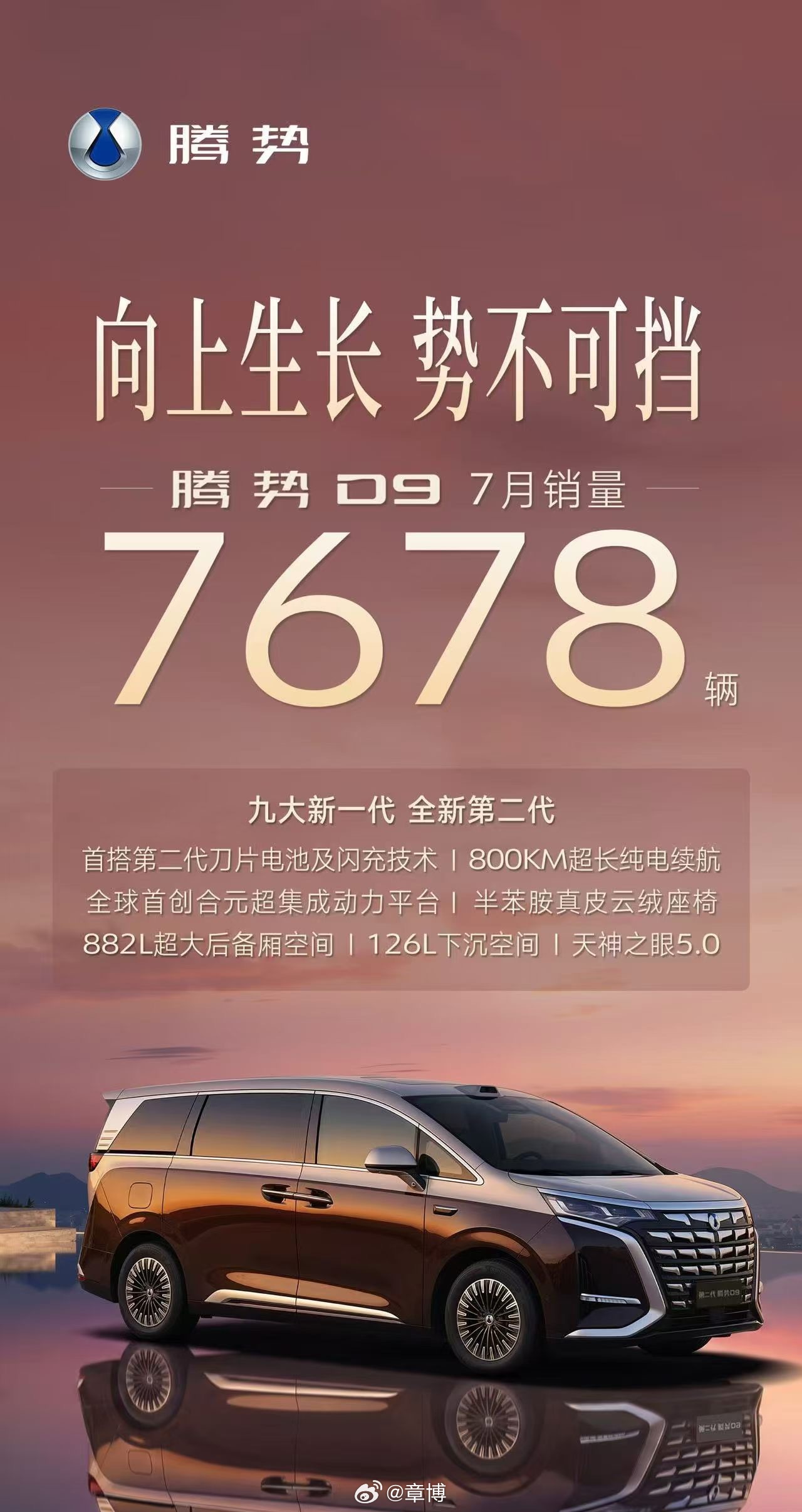 腾势7月销量满意吗？全月卖19196台，同比大涨68.8%，销量扛把子还得是第二