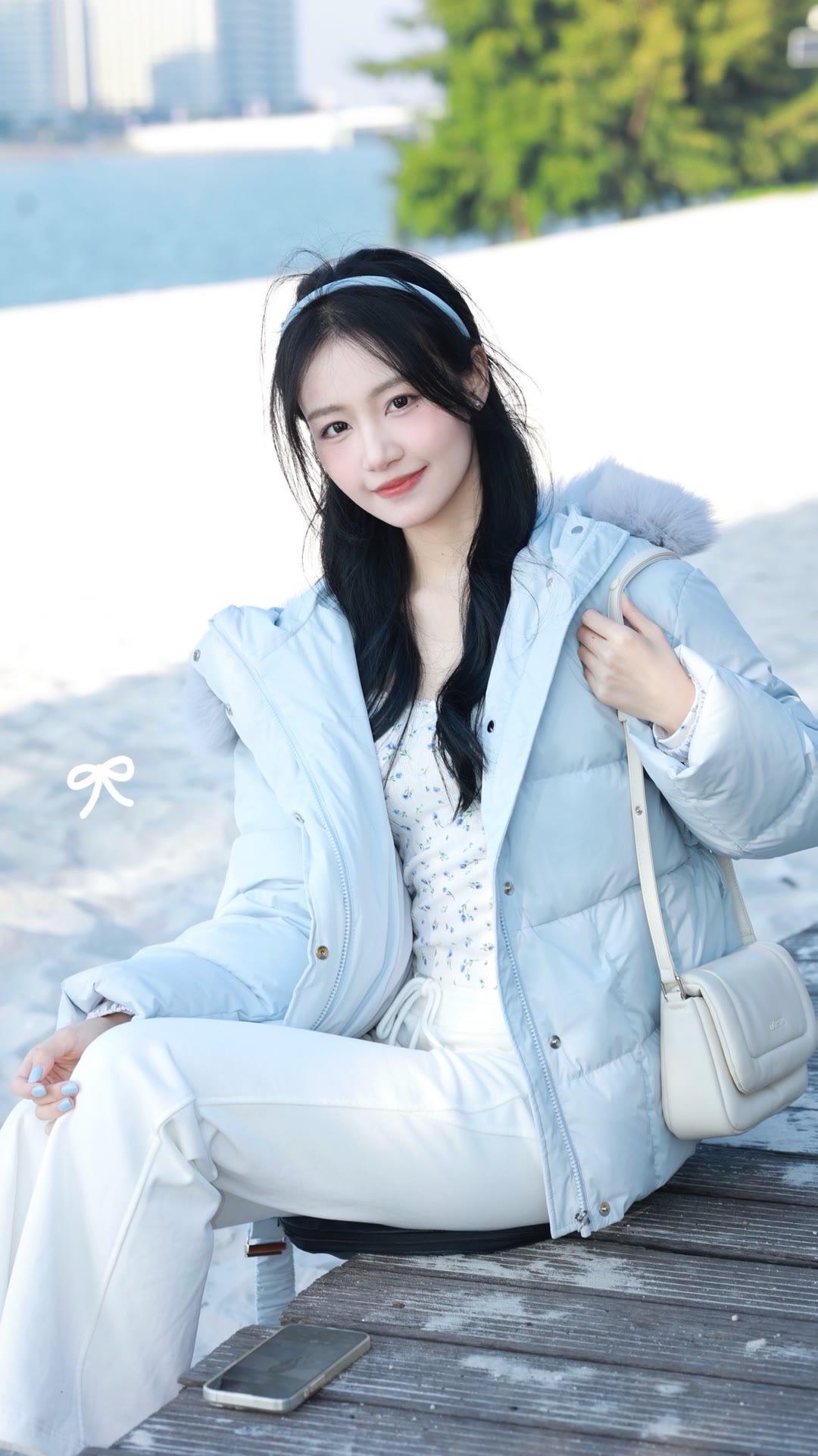 海边风光清纯唯美气质女神楚雄约拍