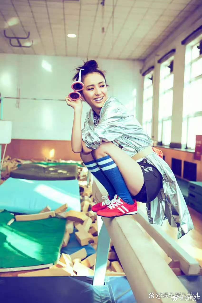 佟丽娅早期图片，第一次见