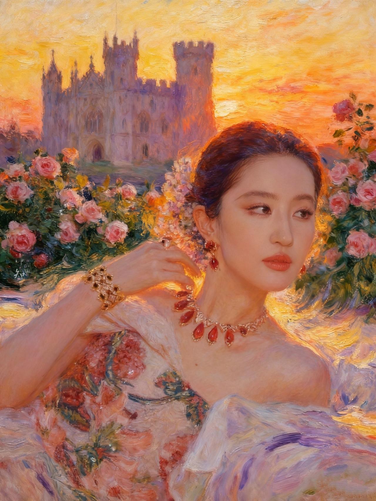 倾国倾城的刘亦菲[爱心]