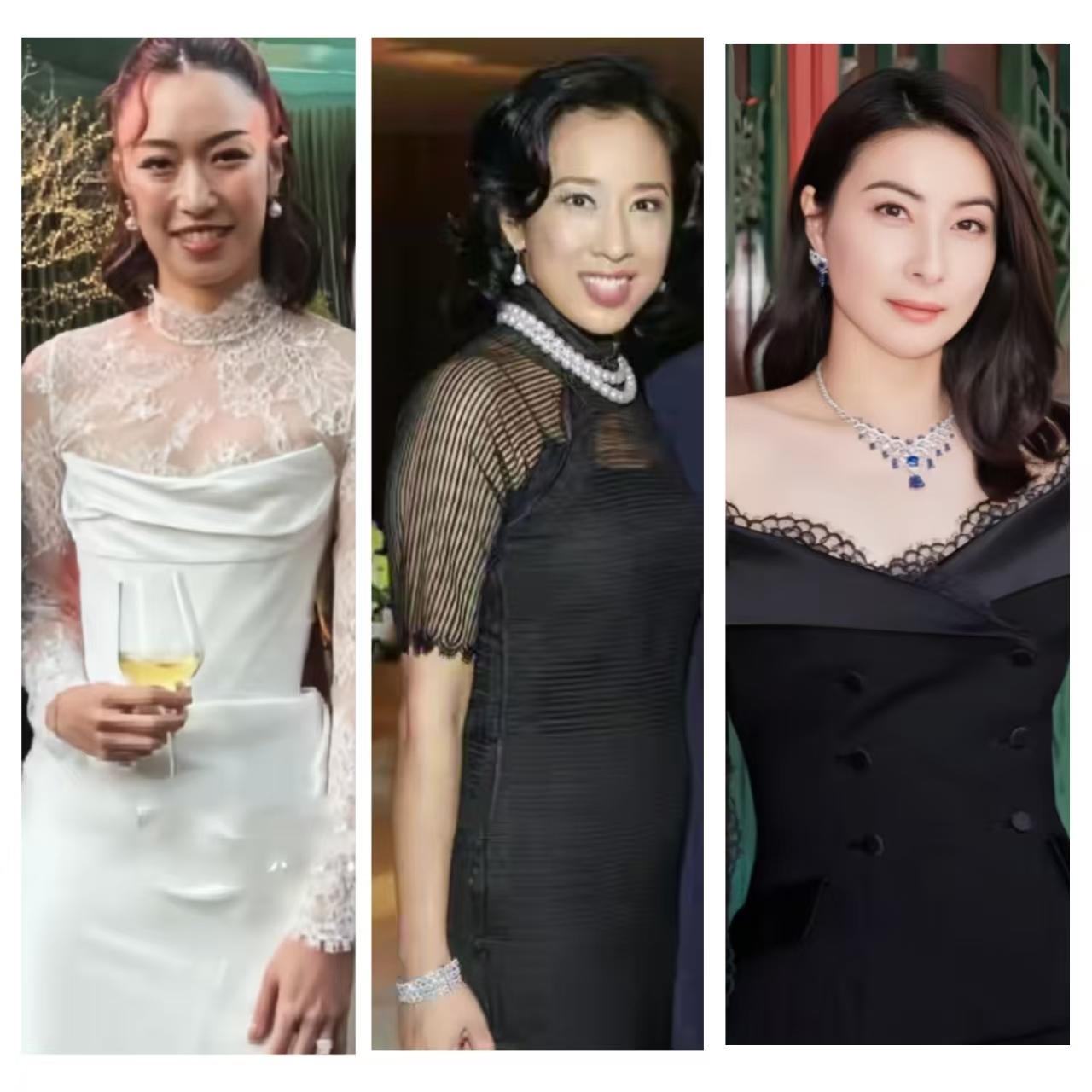 朱玲玲也没想到，小儿子霍启仁娶回来的泰国媳妇，气质不输郭晶晶，竟然还跟年