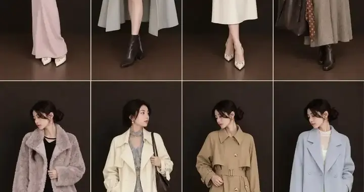 温柔系大衣合集, 懒人闭眼抄作业