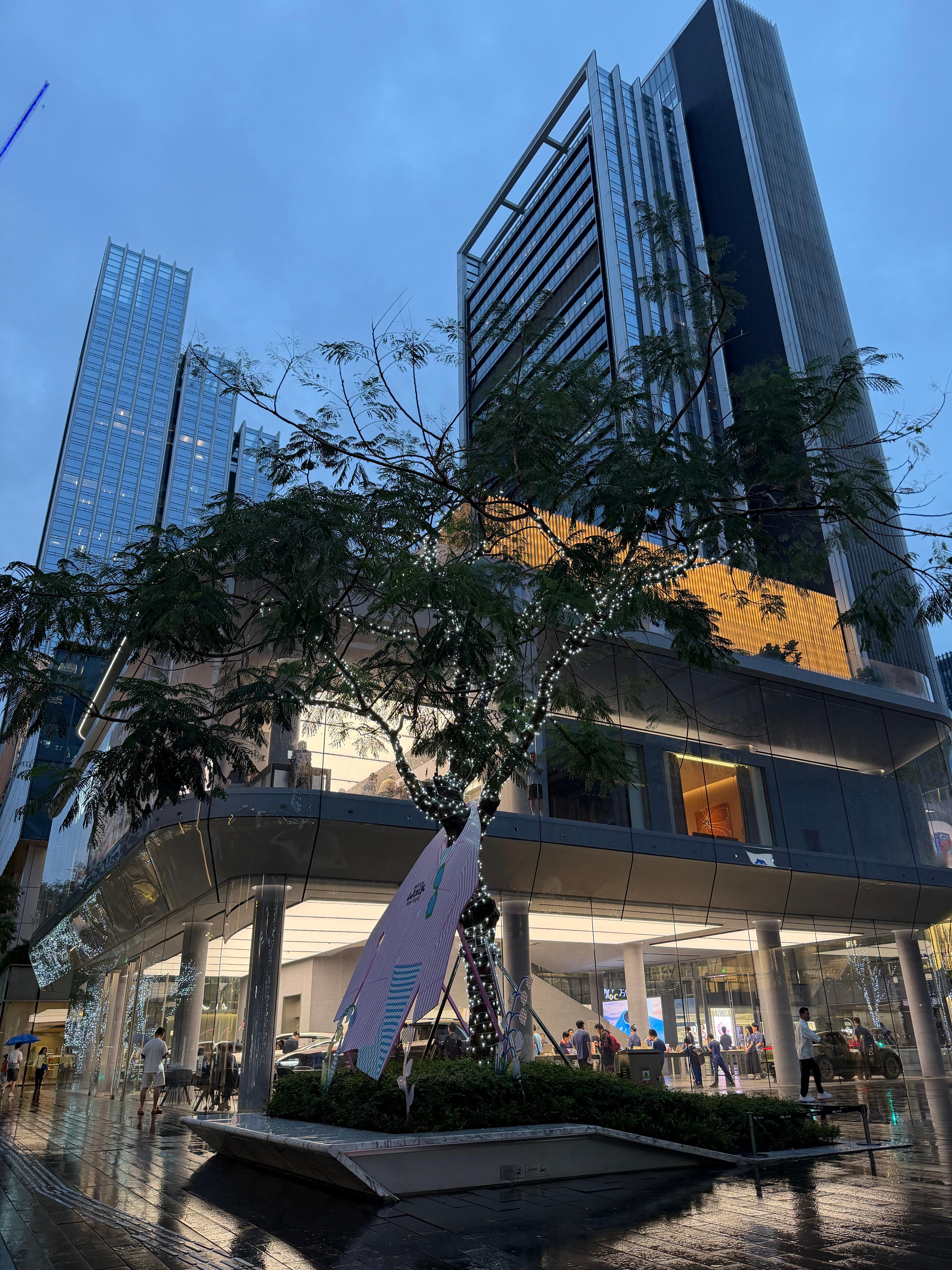 雨后深圳太好了！深圳·华润城万象天地