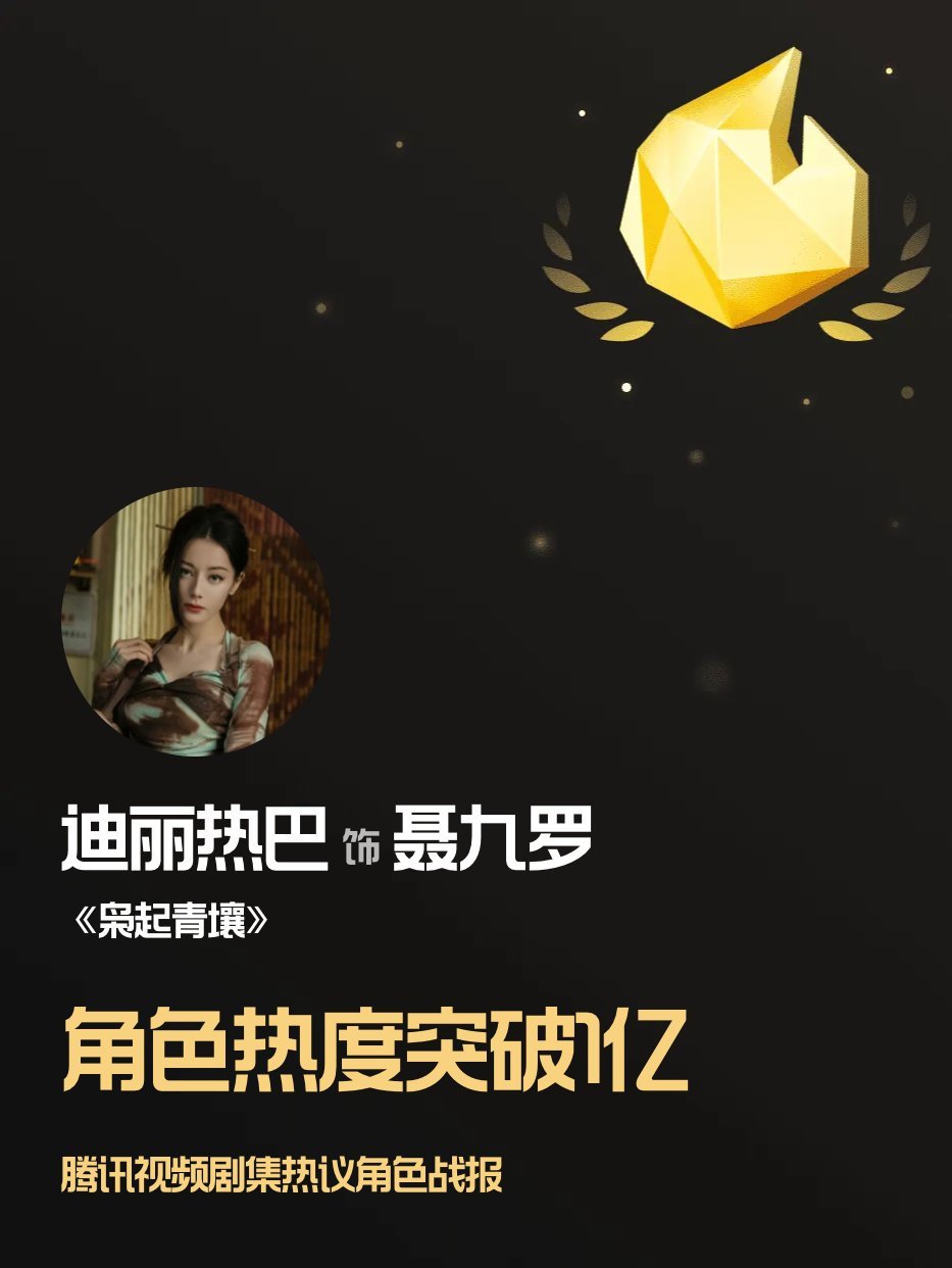 迪丽热巴聂九罗破亿超级无敌喜欢聂九罗