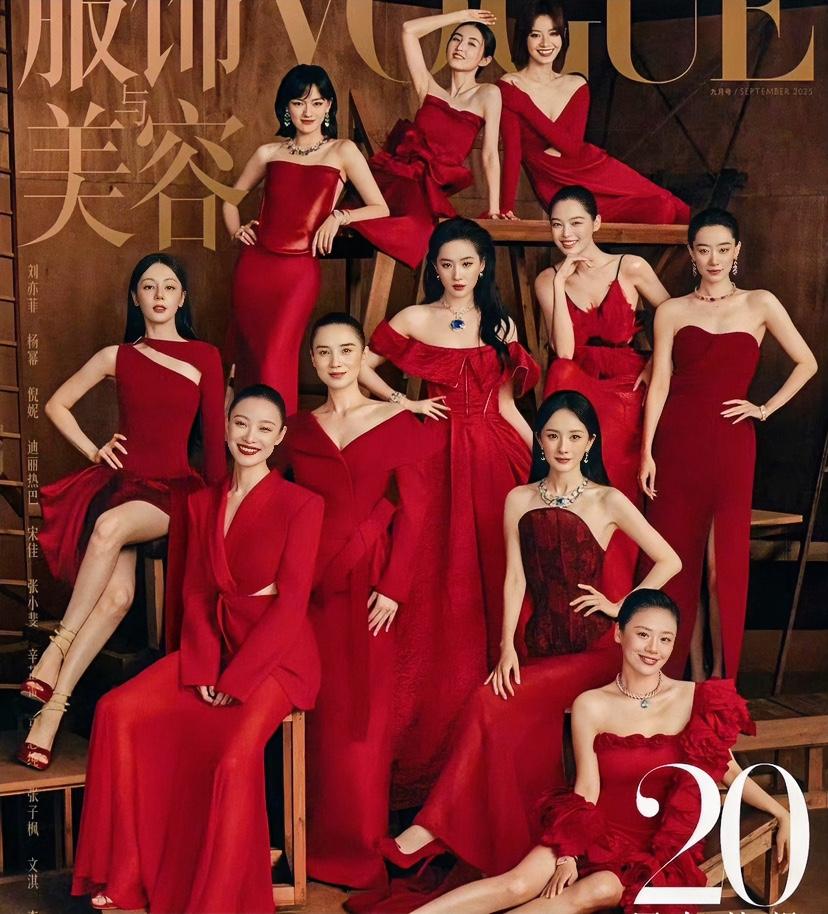 热巴的颜值有点神奇啊单人照里她是浓颜大美女，但和其他人同框时，却不见得美多少。