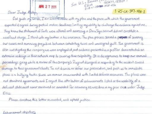 疯狂报复！双胞胎几分钟清空美国政府96个数据库。5.13日，美国司法部联合科