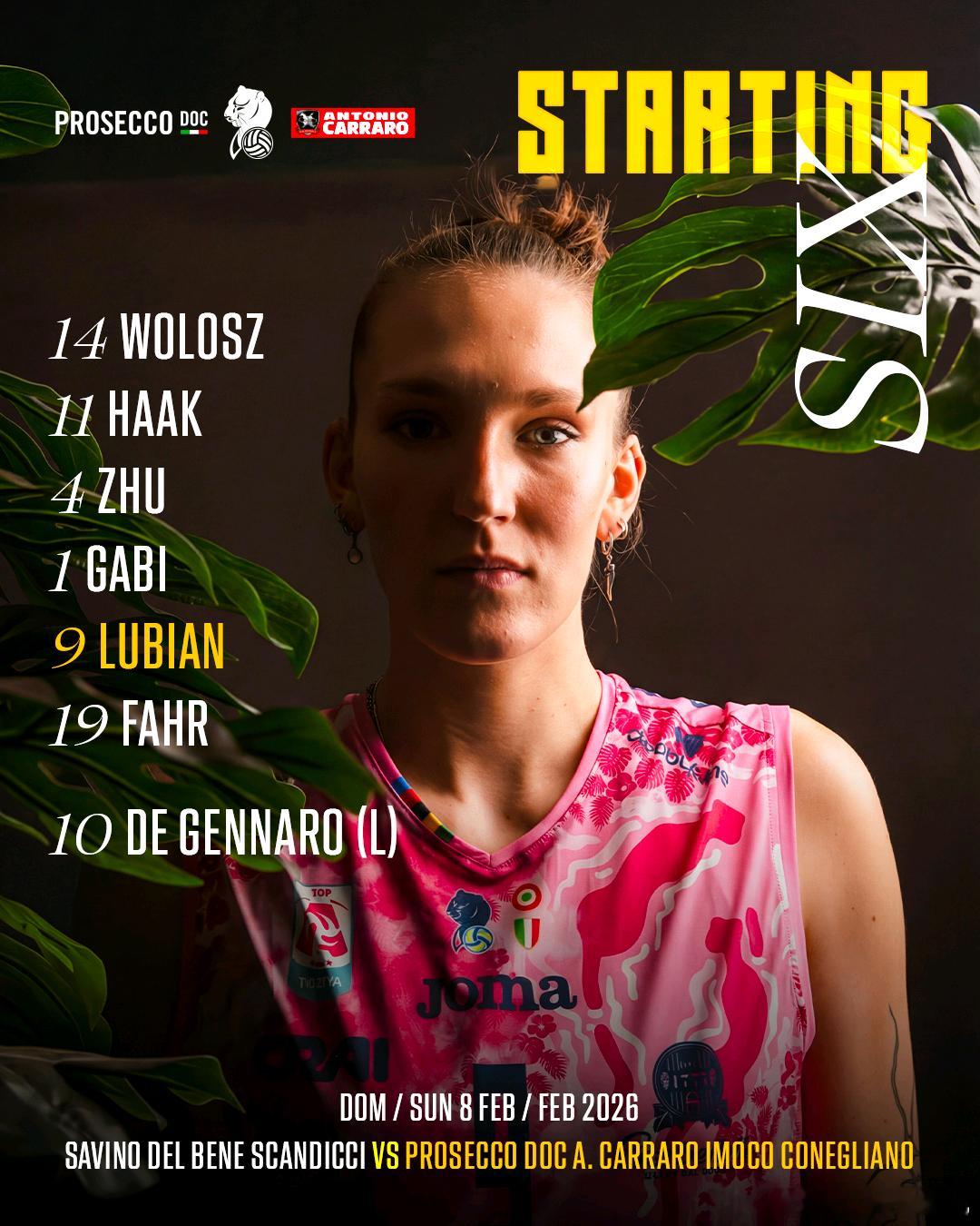 朱婷掌上明朱一路婷你25-26意甲女排联赛22轮，科内利亚诺客场3-0斯坎迪