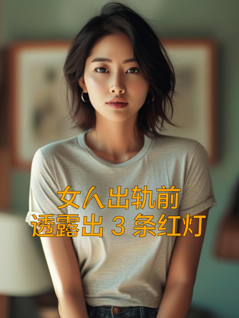 女人出轨前，透露出3条红灯