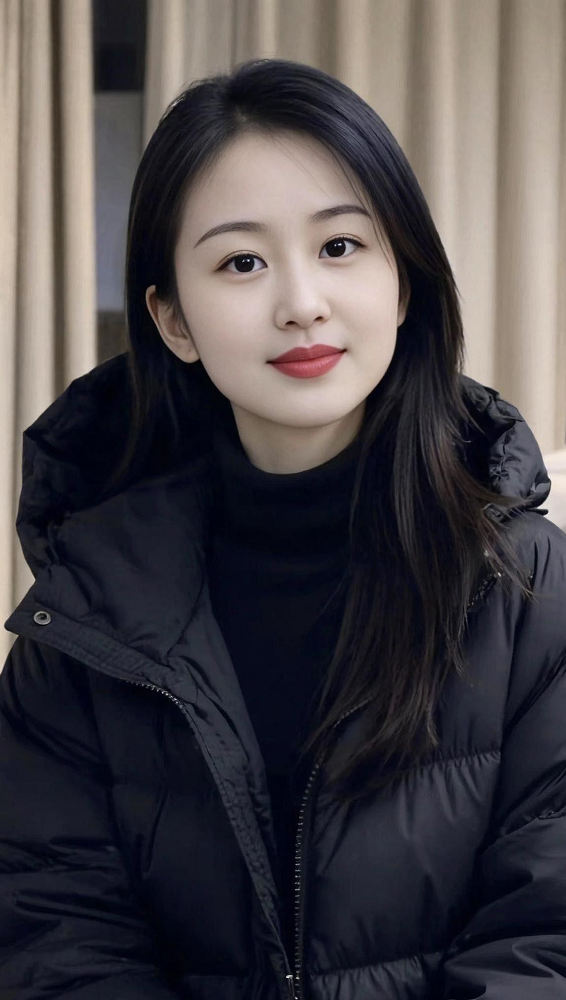 冬日随拍少女写真甜系女孩优雅气质治愈系笑容