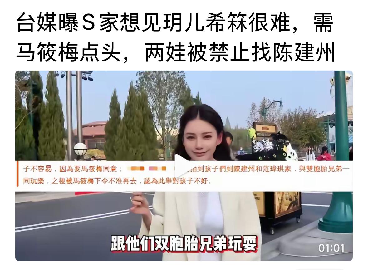 太难了，现在徐家，见不到孩子们。真的是奇怪了，孩子们想见当然可以见了。怎么会说不