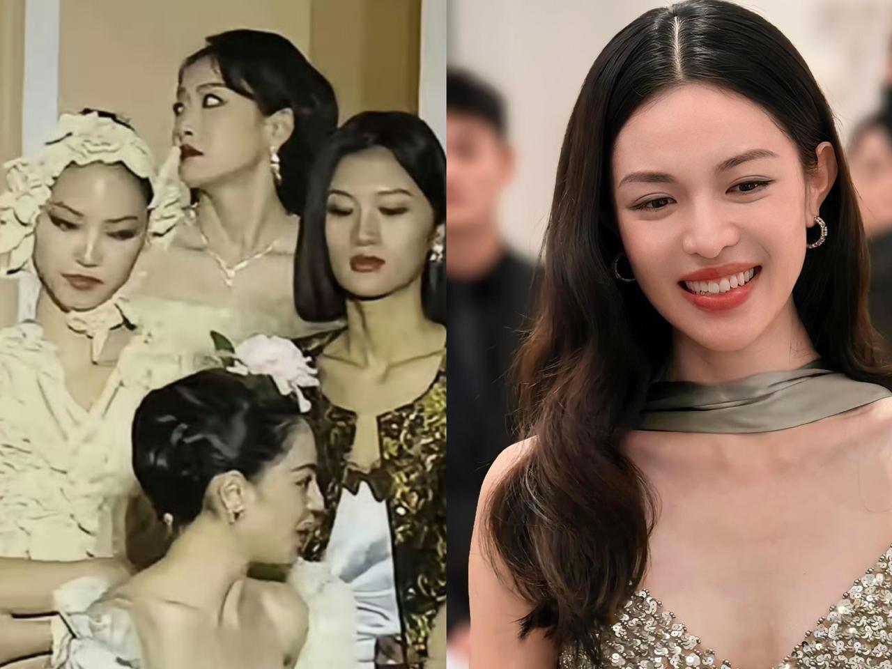 哈哈哈，钟楚曦身后那眼神真是笑不活了！不得不说这姐心理素质是真的强，看到钟楚
