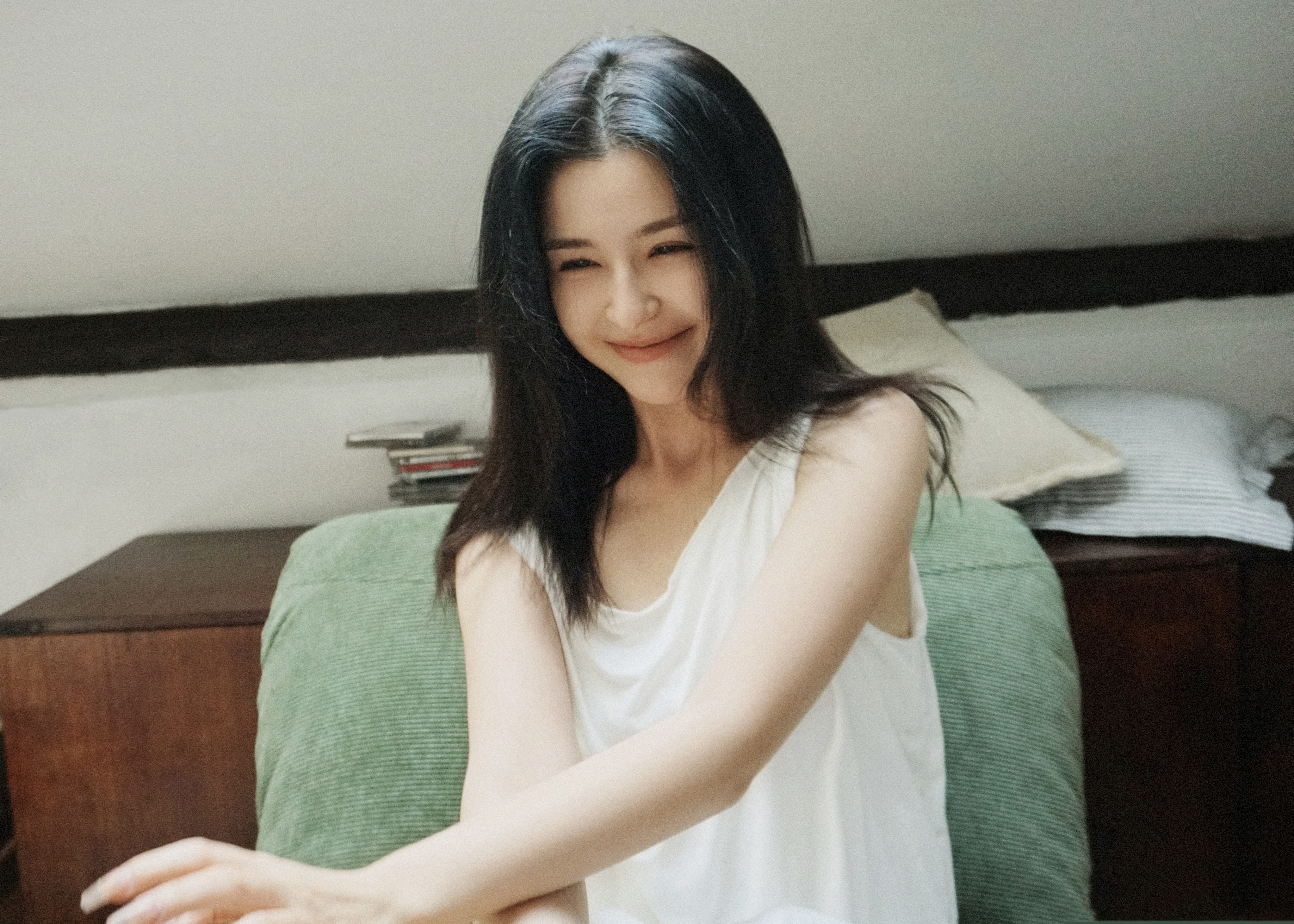 哈妮克孜，早秋第一组私服好温柔​​​
