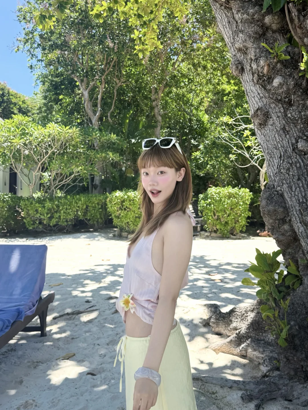 人在海岛就会变漂亮🧼