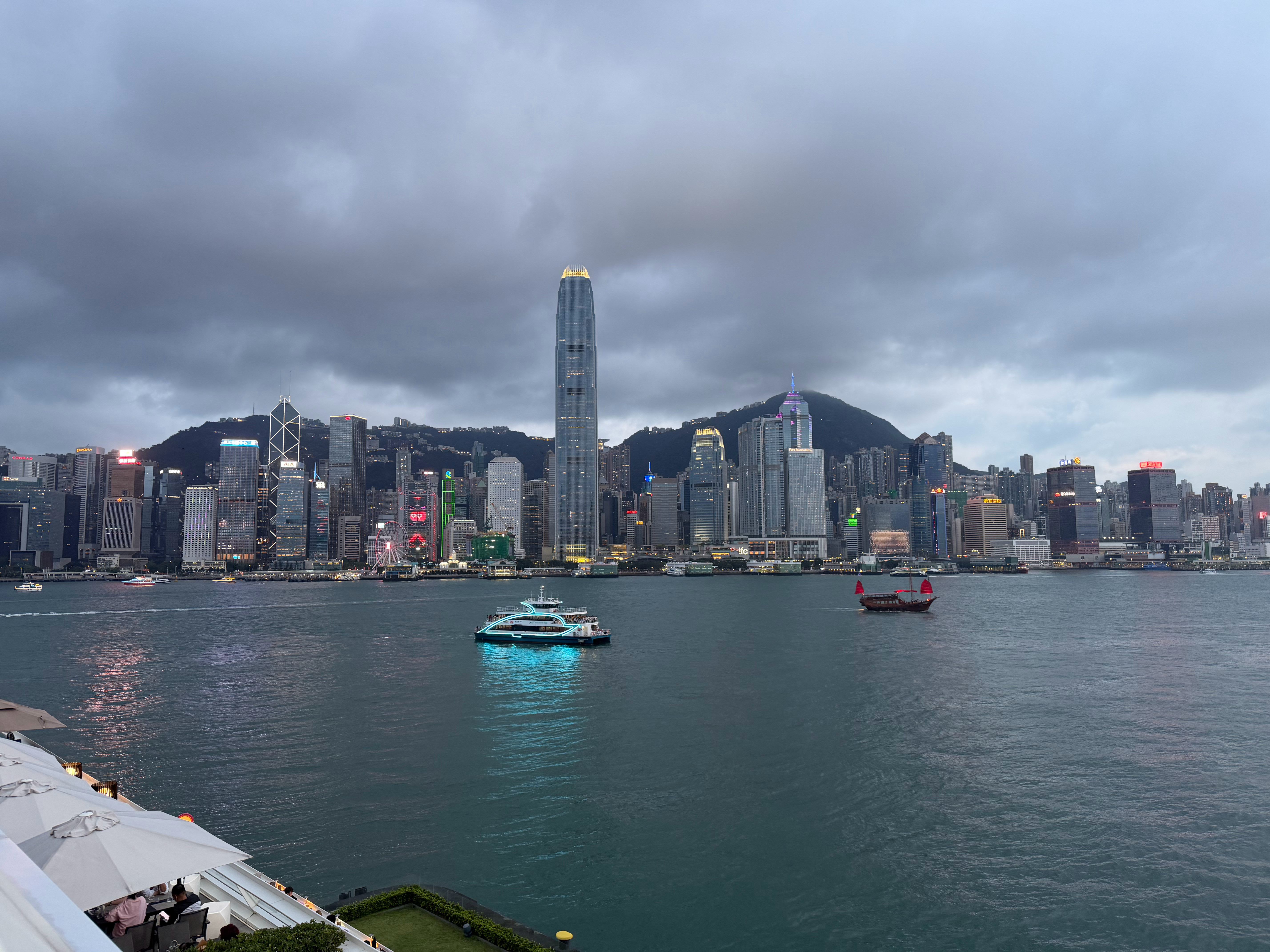 伦敦未必有香港犹豫☔️