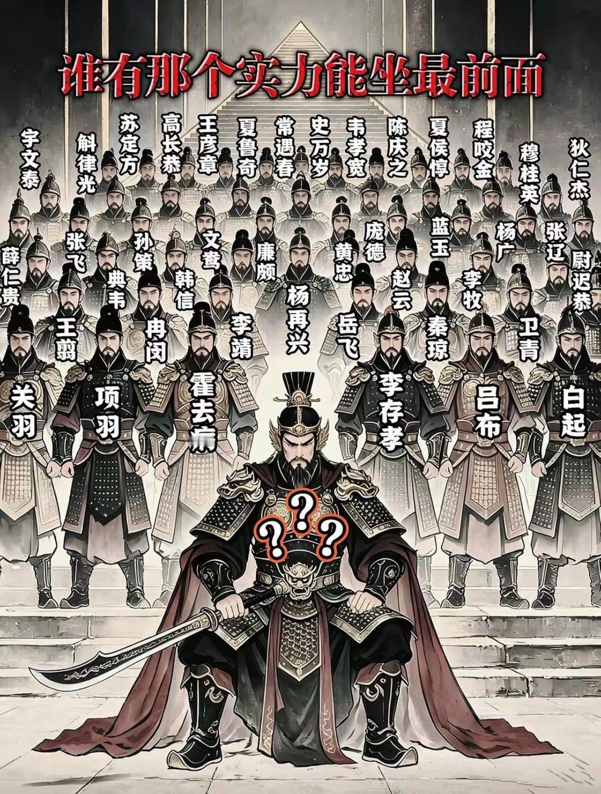 谁有那个实力能坚最前面​​​