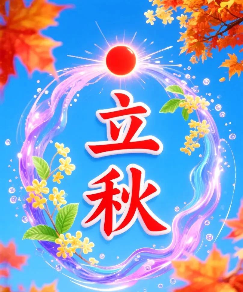 《水调歌头·立秋》立秋风渐爽，暑气悄然收。田畴禾谷初实，香漫陌