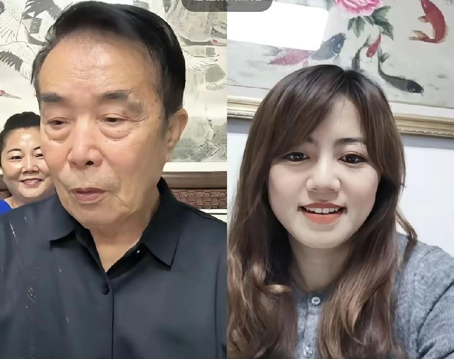七十六岁的何庆魁牵着小二十岁的魏雅华在直播间卖木耳，弹幕飘过“老不正经”“吃软饭