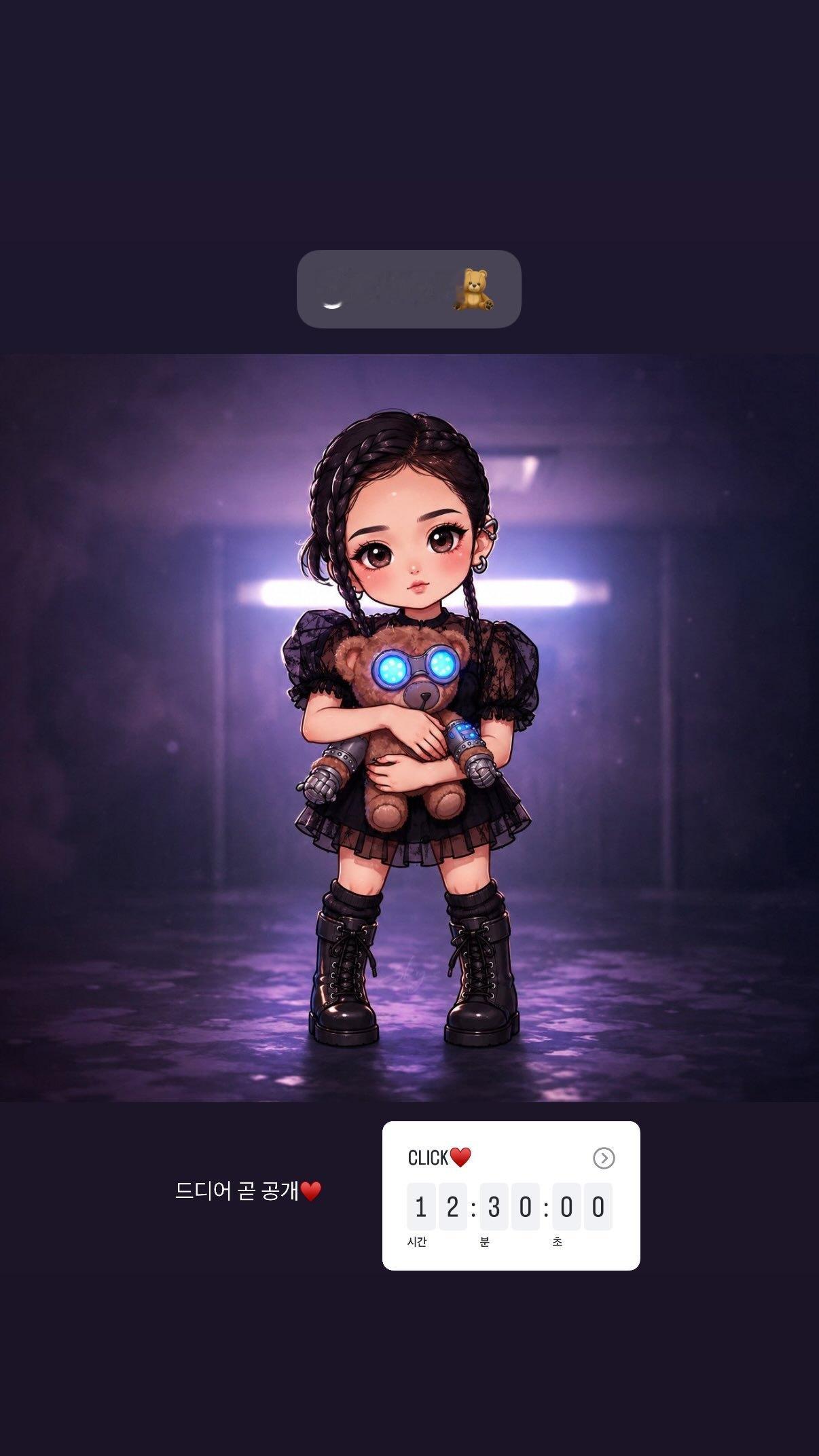260903Jisoo更新IGSTORY🧸“终于快要发布了❤️”超级期待