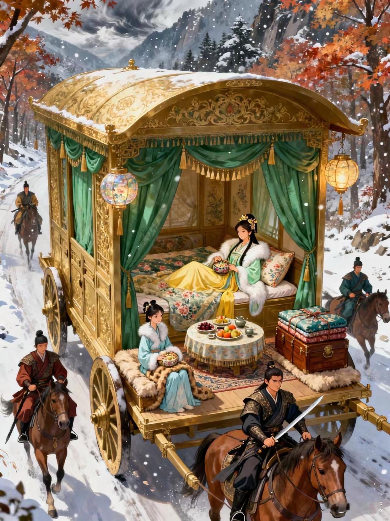 如果我穿越到图中这个时代多好呀[大笑]