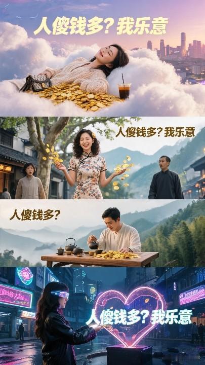 “人傻钱多”，给人第一感觉就是一句挖苦人的贬义词！但如果从哲学视角去看，它又未必