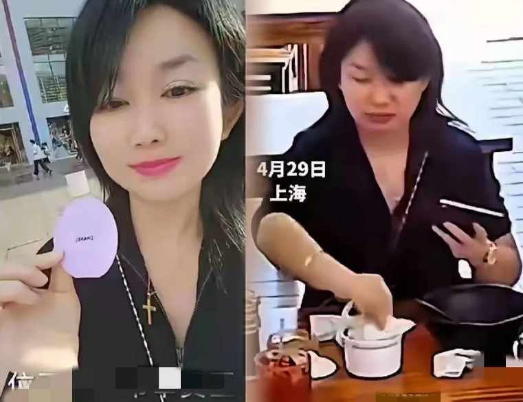 你以为往辣椒油里塞鼻涕纸就是这位大姐的全部骚操作了吗？那你可就太小看大姐了！根