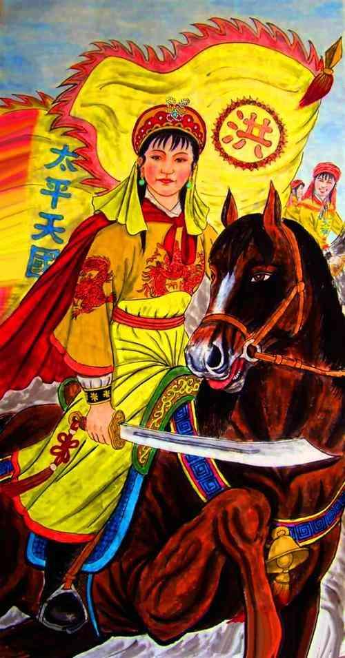 1856年，天王府里出了件大事。洪秀全刚洗完澡，妹妹洪宣娇“哐当”一声直接踹门而