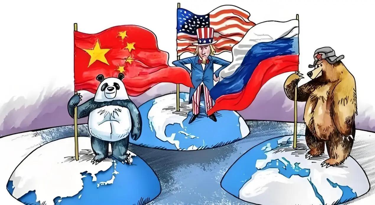 金灿荣教授：特朗普上台后，很多人以为中美俄要瓜分世界，错了！真相是，特朗普和他身