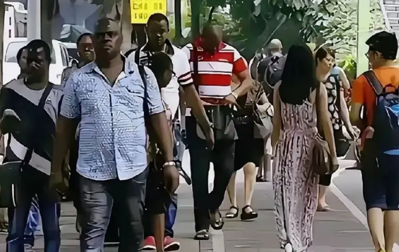 我们为什么反对黑人移民？因为希望我们的后代生活在一个真善美的环境中。移民问题其实