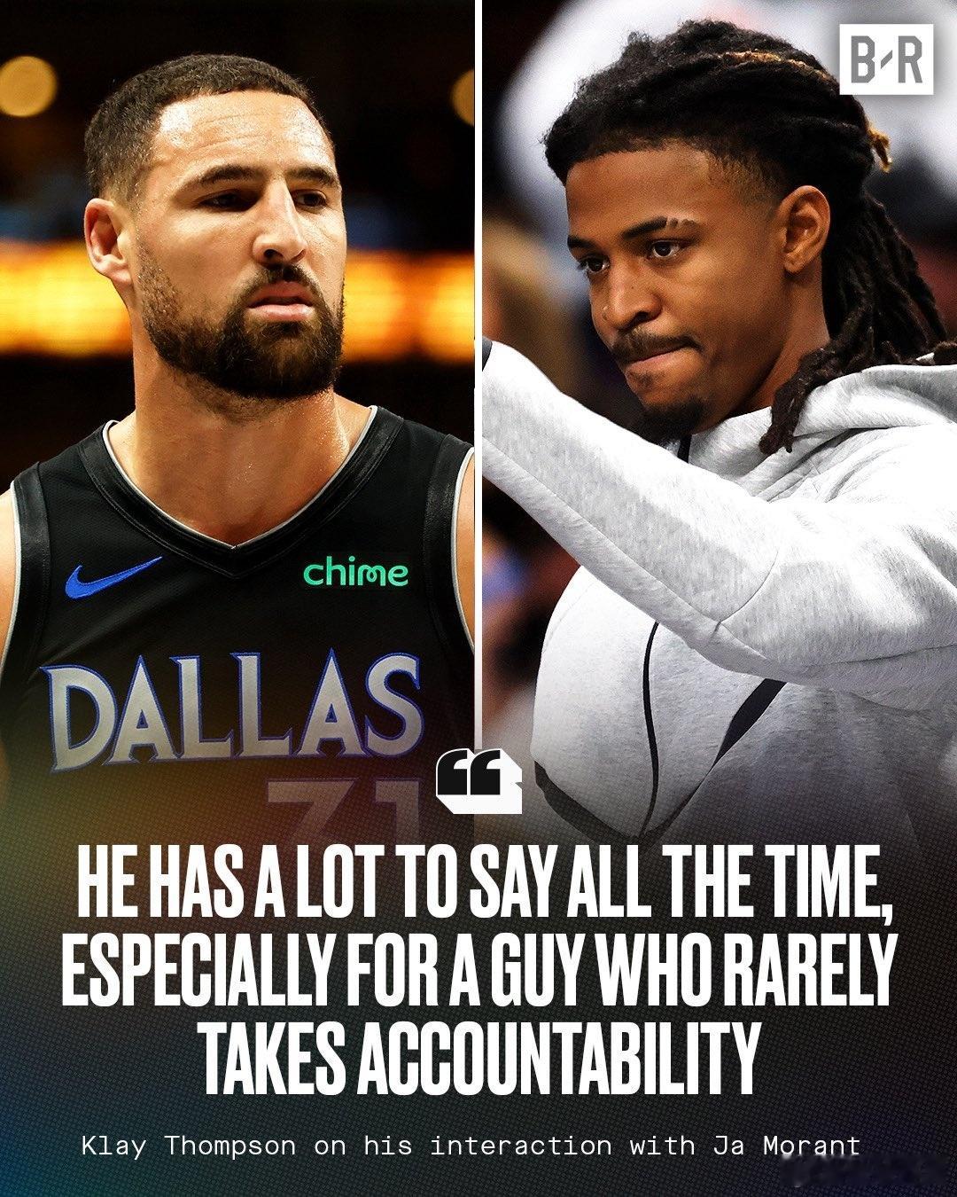 雷吉米勒谈克莱与莫兰特冲突：“格林有4个戒指，克莱有4个戒指，你怎么能去谈论这些