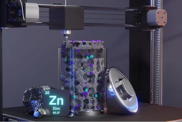 加州大学研发3D打印锌离子电池 资源库/7月1日消息，近日，加州大学洛杉